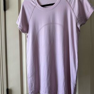 Women's Lavender Athletic Top